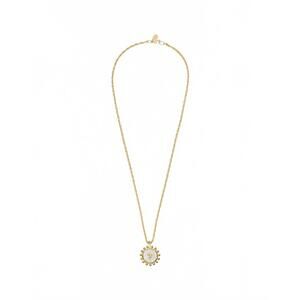 NEW SUSAN SHAW women's sophie fleur de lis necklace in gold